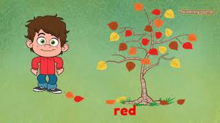 Orange, Yellow, Red and Brown Seasons Songs for Kid Kids Color Songs By The Learning Station online