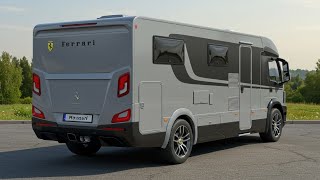 2025 Ferrari Camper Motorhome: Luxury, Speed \u0026 Innovation | Full Review\