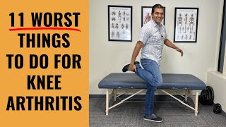 The 11 Worst Activities That Make Knee Arthritis More Painful