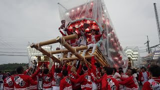 令和5年 甲田 でんでん 錦織東セブンイレブン 錦織神社秋祭り だんじり祭