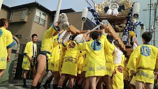 2017年 高砂神社秋祭り／藍屋町さん木曽町へ