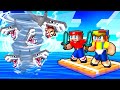 SHARKNADO vs The Most Secure House In Minecraft!