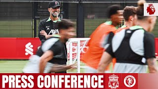 Jürgen Klopp's Premier League press conference | Liverpool vs Aston Villa