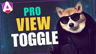 A simple grid/list view toggle in Angular: easy & flexible