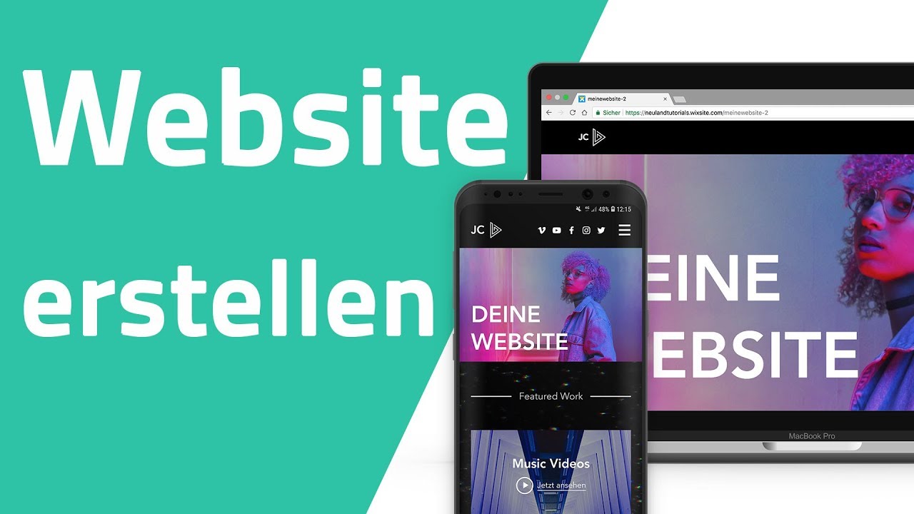 Eigene Website Kostenlos Erstellen Ohne Vorkenntnisse (Tutorial Deutsch ...