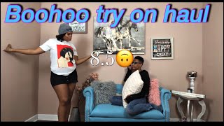 Mini BOOHOO TRY ON HAUL | MY BROTHER RATES MY ITEMS | SKOTTYCHELSEA