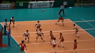 東九州龍谷高校（大分）vs 氷上高校（兵庫）～春高バレー2018・女子2回戦～