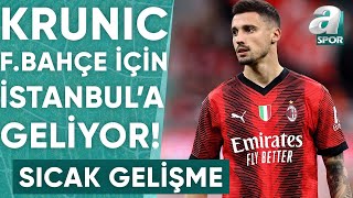Fenerbahçe'nin Yeni Transferi Rade Krunic İstanbul'a Geliyor! / A Spor / 90+1 / 11.01.2024