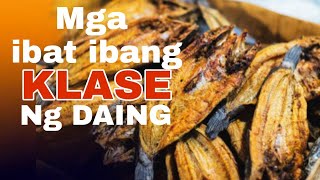 Mga ibat ibang klase Ng daing sa pilipinas