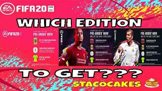 FIFA 20 WHICH EDITION TO PRE ORDER - COMPARISON OF STANDARD, CHAMPIONS AND ULTIMATE EDITION