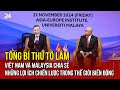 Tổng Bí thư Tô Lâm: Việt Nam và Malaysia chia sẻ những lợi ích chiến lược trong thế giới biến động