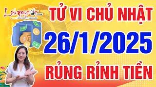 Tử Vi Hàng Ngày 26/1/2025 Chủ Nhật Chúc Mừng Con Giáp Dễ Trúng Lộc Lớn Tiền Rủng Rỉnh Tiêu