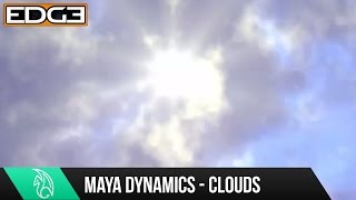 Maya Dynamics Tutorial - Create Realistic Clouds with Fluid Effects