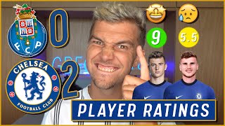 PORTO 0-2 CHELSEA EXTENDED CHELSEA PLAYER RATINGS
