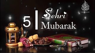 Ramzan Ki 5 Sehri mubarak || Panchvi Sehri mubarak || Ramzan mubarak whatsapp status 2023 || Naat