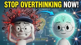 4 Brain Tricks That Stop Overthinking in 10 Seconds #darkpsychology