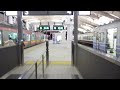 新・新潟駅　三菱エスカレーター