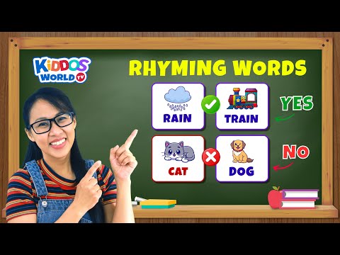 What are some words that rhyme?