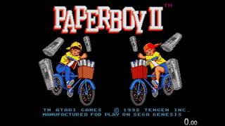 Paperboy 2 (GEN) Speedrun - Easy Street Non-Perfect Delivery