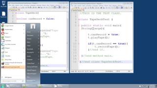 Head First Java - Ch 2 TapeDeck and TapeDeckTest An Introduction to JAVA programming.