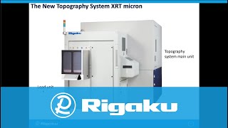 Rigaku TOPIQ | Investigating Crystalline Defects Of Semiconductors Using X-Ray Topography