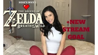 Why I love The Legend of Zelda: Breath of the Wild + NEW STREAM GOAL