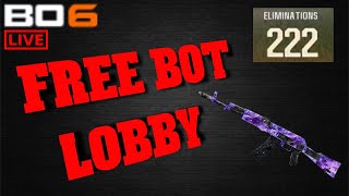 Live🔴【COD:BO6】FREE BOT LOBBY! DARK MATTER UNLIMITED XP UNLOCK ALL CALL OF DUTY BLACK OPS 6