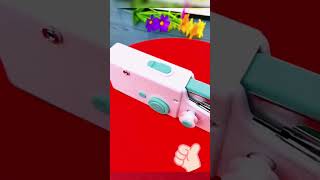 mini sewing machine迷你縫紉機，縫紉衣服超方便 #goodthing #foryou