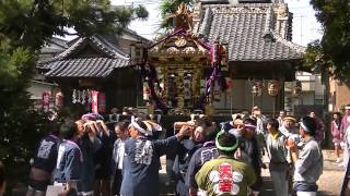 平成25年　幸手・八坂神社例大祭　本社神輿＝宮出渡御