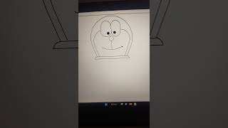 Doremon in Python #doremon #youtubeshorts #python #turtle graphics