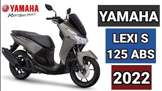 NEW YAMAHA LEXI S 125 ABS DESIGN AND COLORS 2022