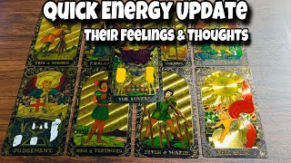 Quick Energy Update ✨💕 Their Feelings \u0026 Thoughts 💕💞 Timeless Tarot 💖 Hindi-Urdu