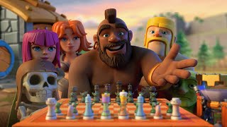 Clash Is Raiding Chess! Clash of Clans Animation