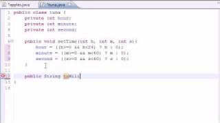 Java Programming Tutorial - 36 - Time Class.flv
