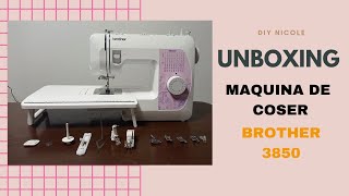 Mi nueva MÁQUINA DE COSER (Unboxing) Brother 3850