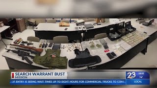 Search warrant bust in RGV