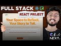 Full Stack React Project ( Journal App ) - Next JS, Shadcn, Tailwind, Clerk, NeonDB Tutorial 🔥