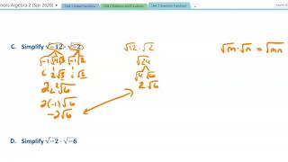 Algebra 2: 3.3: Complex Numbers