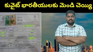 కువైట్ భారతీయులకు మెండి చెయ్యి || Kuwait Indians Face It || Sukanyatv Telugu