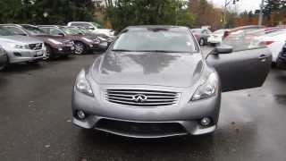 2014 Infiniti Q60, Graphite Shadow - STOCK# 14527A - Walk around