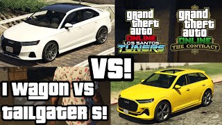 GTA Online!- Obey-I-Wagon VS Obey Tailgater S! (Car Comparison)