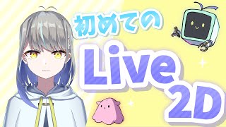 【初見さん大歓迎】Vtuber志望の初見Live2D【作業配信＆雑談】