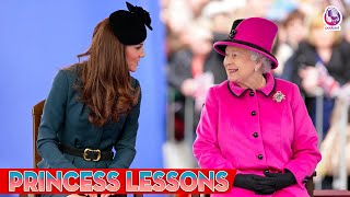 Kate Middleton's secret princess lessons with Queen Elizabeth before wedding - Royal Family Story.