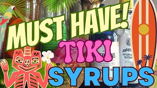 TIKI SYRUPS 101 // Easy recipes