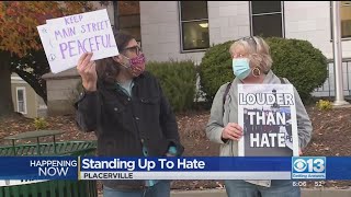 Placerville Protesters Standing Up To Hate