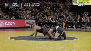 Big Ten Rewind: 2017 Wrestling - 157 LBs - Penn State's Jason Nolf vs. Iowa's Michael Kemerer