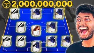 2,000,000,000 Coins Best Possible Icons Team in FC MOBILE!