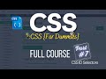 CSS Full Course 07 - How to use CSS ID Selector | CSS #ID Selector | CSS Tutorial | Learn CSS