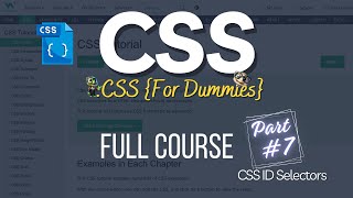 CSS Full Course 07 - How to use CSS ID Selector | CSS #ID Selector | CSS Tutorial | Learn CSS