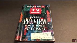📺 📖 Fall Preview TV Guide 1964 issue shows like Munsters, Bewitched & more Collection Classic TV 📺📖